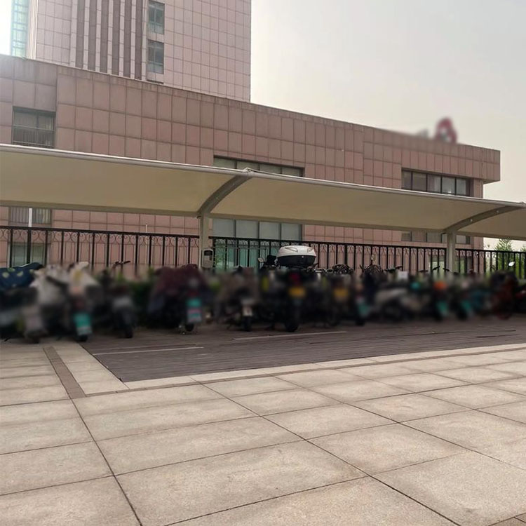 勐腊县膜结构电动车棚