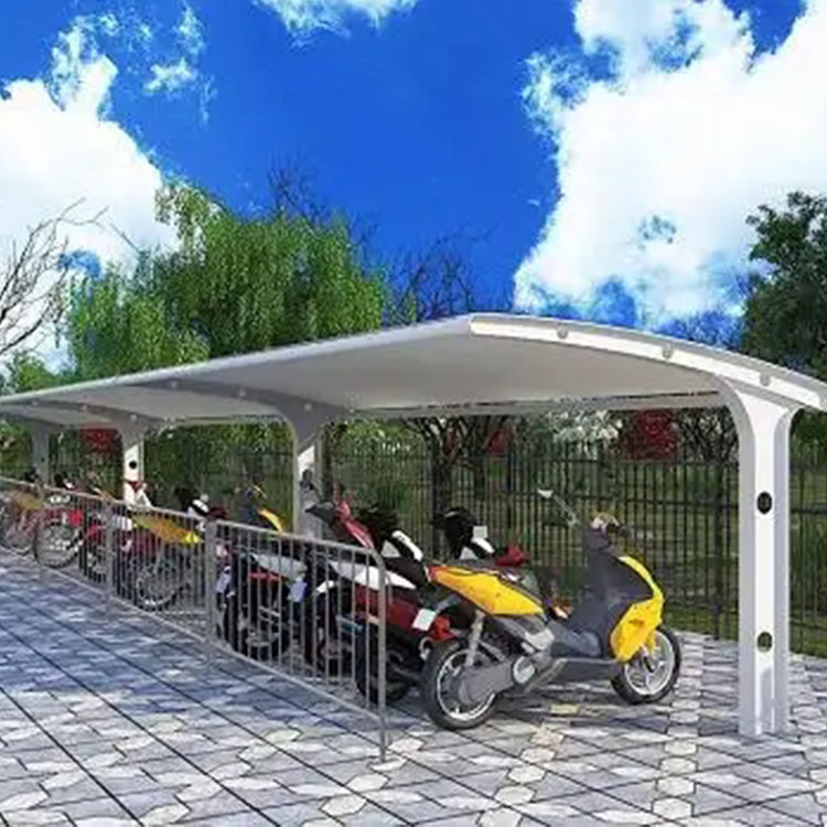 勐腊县膜结构电动车棚